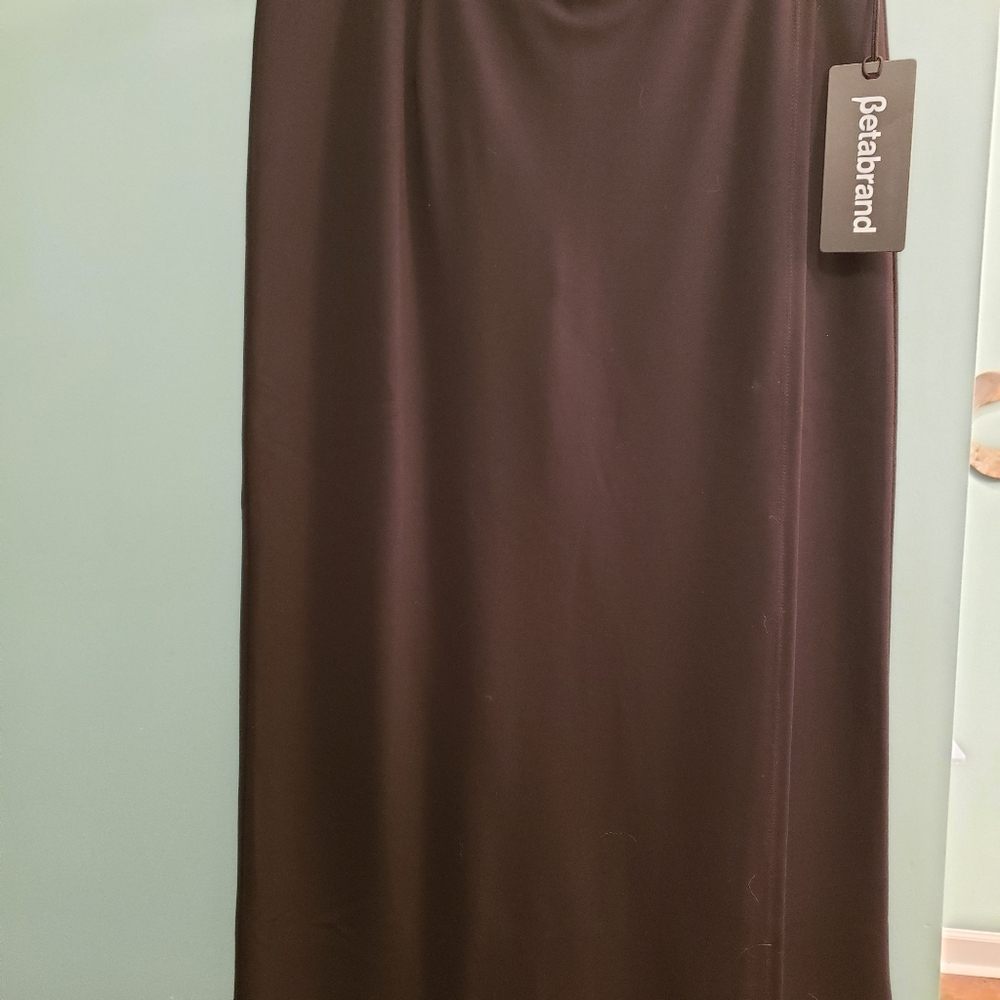 Pants with skirt overlay